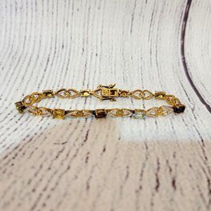 PAJ BB Multi-Stone Heart Bracelet